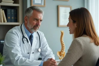Consultation préopératoire avec un neurochirurgien spécialiste du dos à Tours